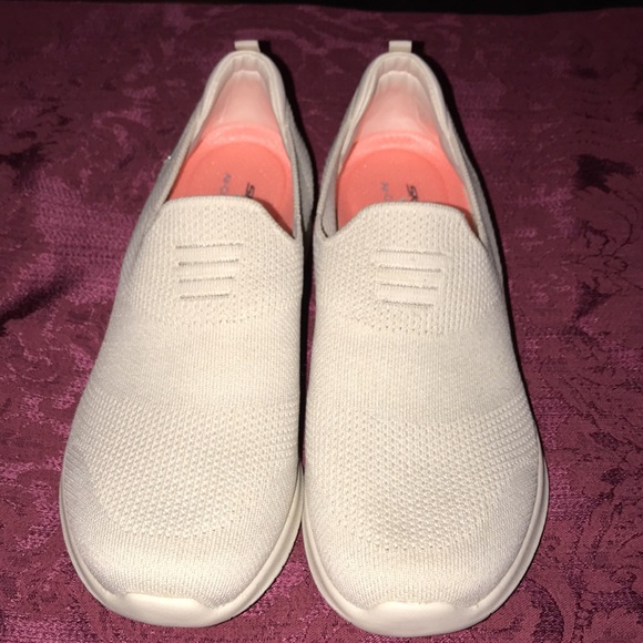 Skechers Ultra Flex Flat Washable Knit Slip-On Shoes - Harmonious - Picture 8 of 8